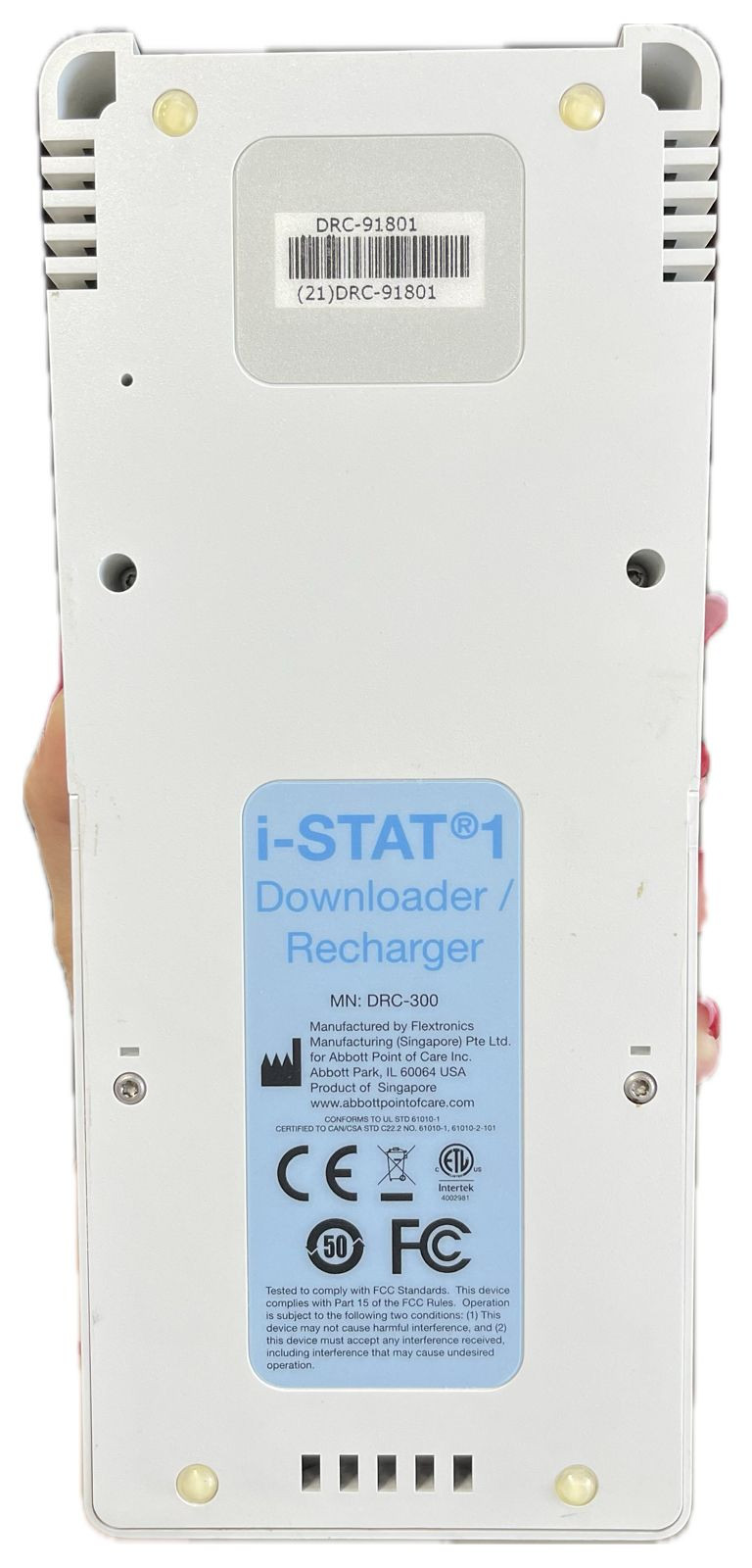 Анализатор портативный ABBOTT  i-STAT 1 Analyzer (Model № 300-G) зарядное устройство