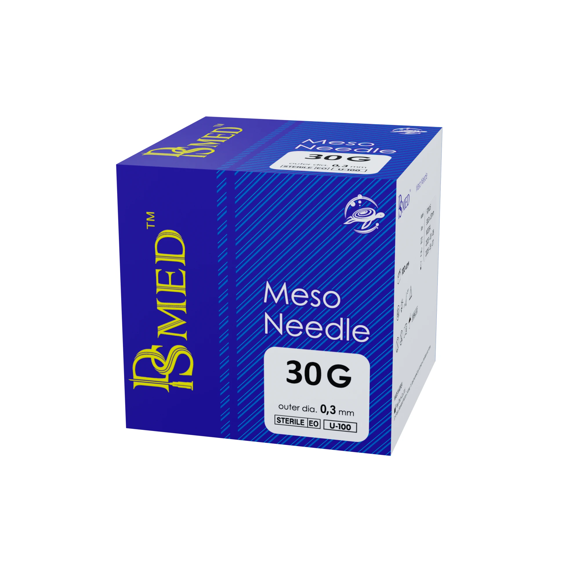 Игла DS MED 30G 0,3 X 4 ММ (100шт)